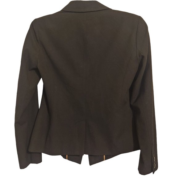 Michael Kors Black Zipper Jacket Size 6 - Picture 5 of 5